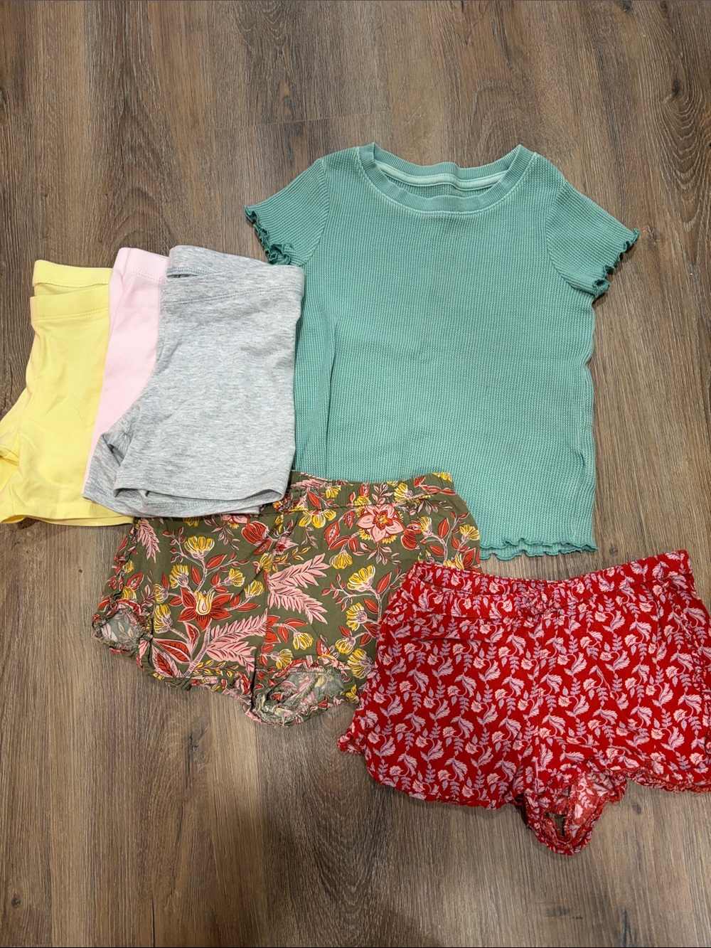 Kids Clothing Bundle 6 pieces tee and shorts